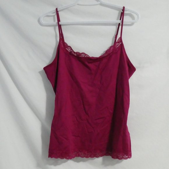 Reitmans Tops - REITMANS | large | Lace Trim Camisole Top | NWOT